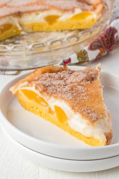 Peach Cream Pie