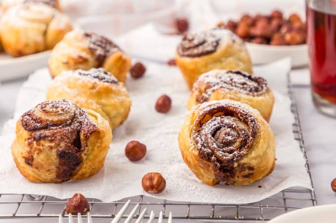 Nutella Cruffins