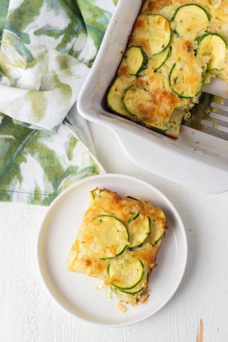 An easy zucchini side dish.