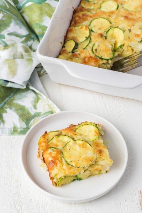 A zucchini side dish recipe.