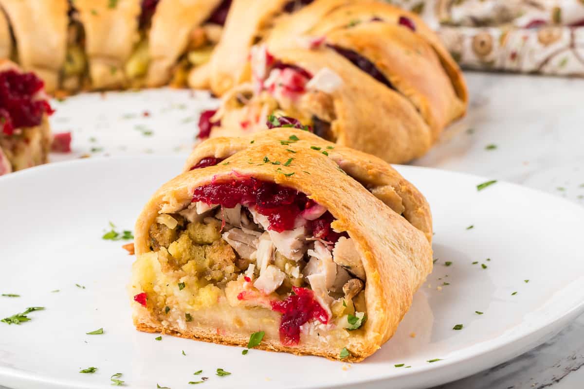 Turkey Crescent Ring - perfect for Thanksgiving Leftovers!