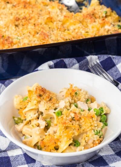 Leftover Turkey Noodle Casserole