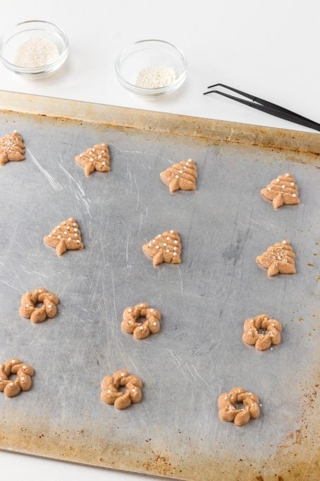 Decorating Spritz Cookies