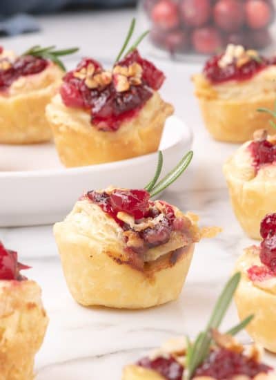 Cranberry Brie Bites