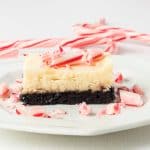 Peppermint Cheesecake Bars