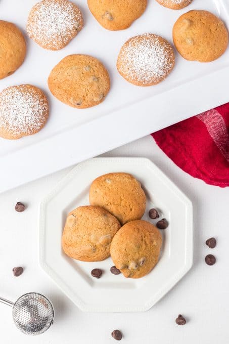 Chocolate chip brown sugar cookies.