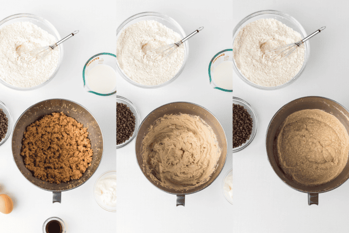 Sour Cream Cookies process photos