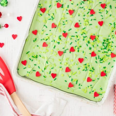 3 Ingredient Grinch Bark