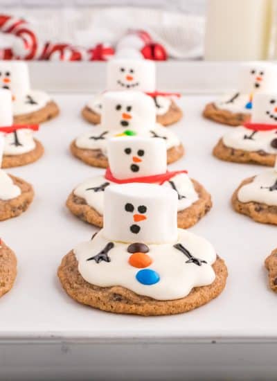 Melted Snowman Cookies