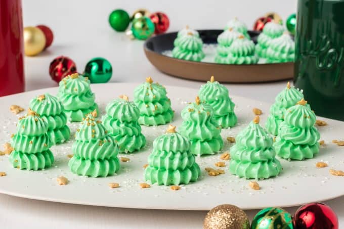 Meringue Christmas Trees