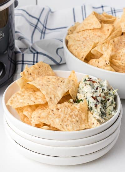 Crockpot Spinach Artichoke Dip