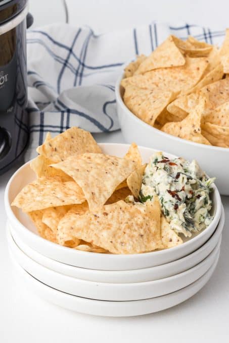 Crockpot Spinach Artichoke Dip