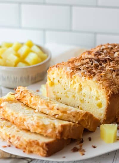 A loaf of Pineapple Bread.
