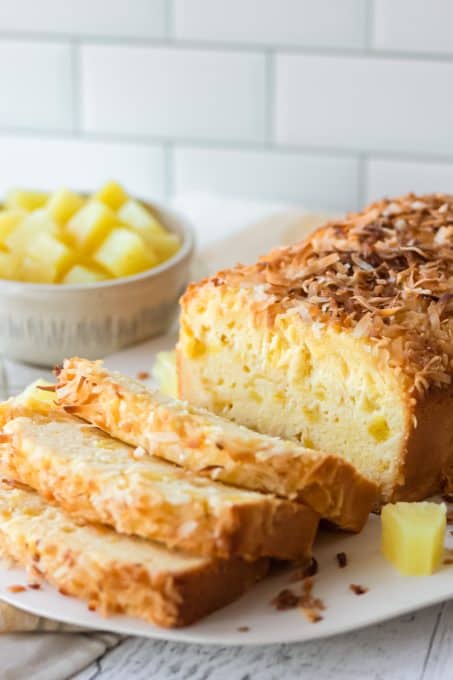 A loaf of Pineapple Bread.