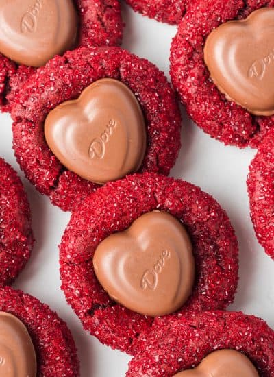 Red Velvet Blossom Cookies