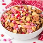 A bowlful of Valentine's Day Snack Mx.