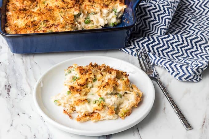 Chicken Alfredo Casserole