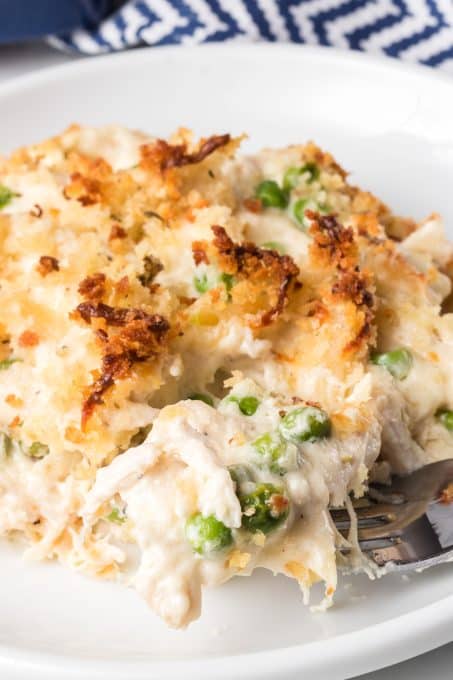 Chicken Alfredo Casserole