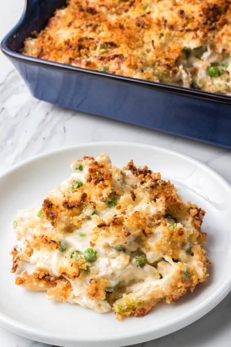 Chicken Alfredo Casserole