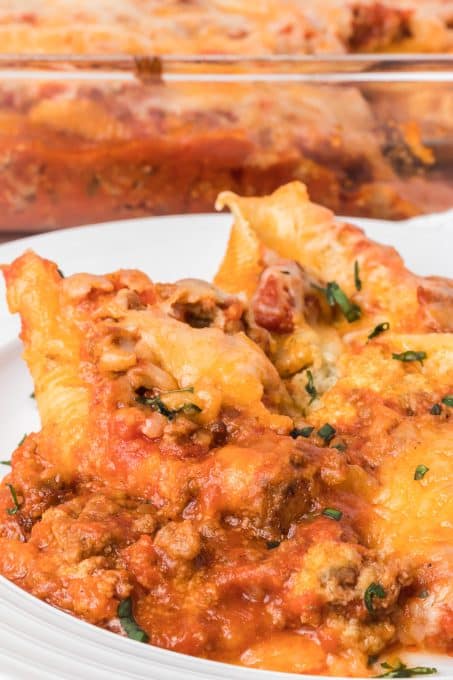 Easy Stuffed Shells with Cottage Cheese
