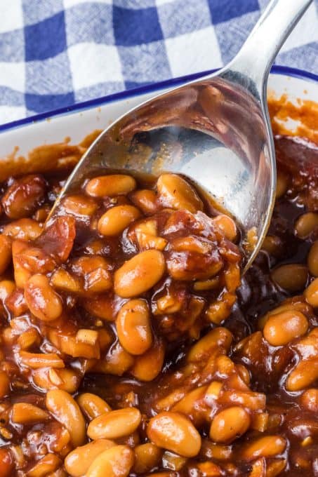 Beans made from scratch.