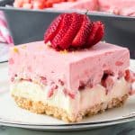 No Bake Strawberry Lemonade Dream Bars