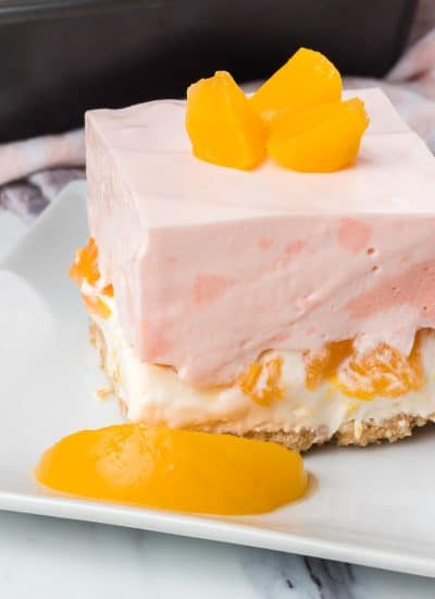 Peaches and Cream Dream Bars