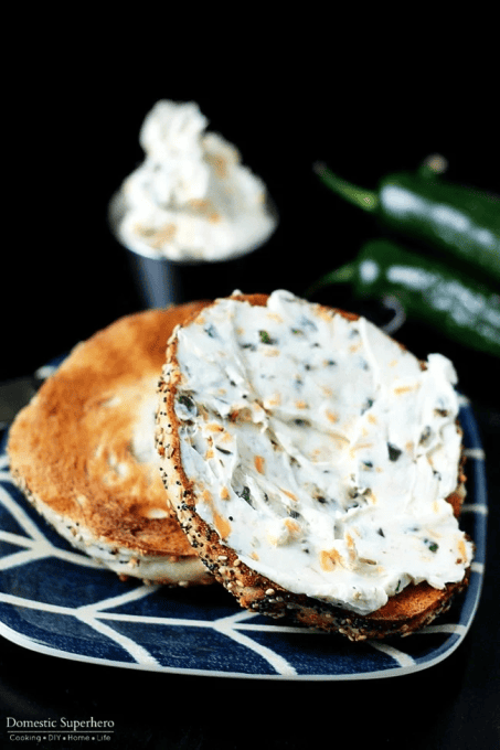 Jalapeno Cheddar Cream Cheese - Domestic Superhero | Easy Meal Plan Sunday {Week 57}