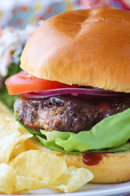 Pork Burgers - 365 Days of Baking and More | Easy Meal Plan Sunday {Week 57}