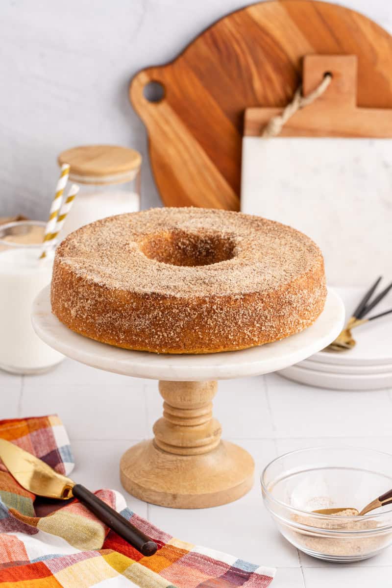 Apple Cider Donut Cake