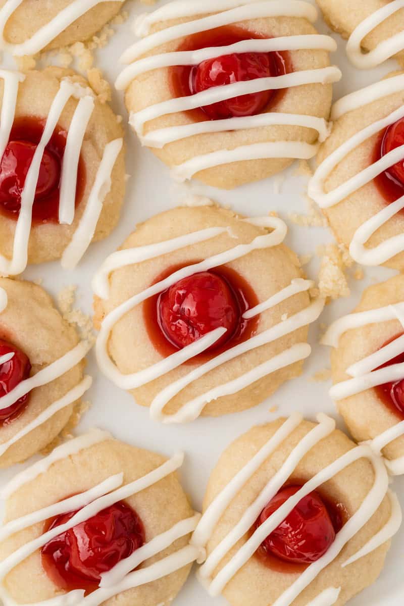 Cherry Thumbprint Cookies-image