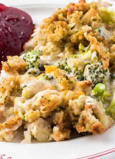 Chicken and Stuffing Casserole