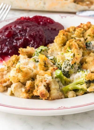 Chicken and Stuffing Casserole