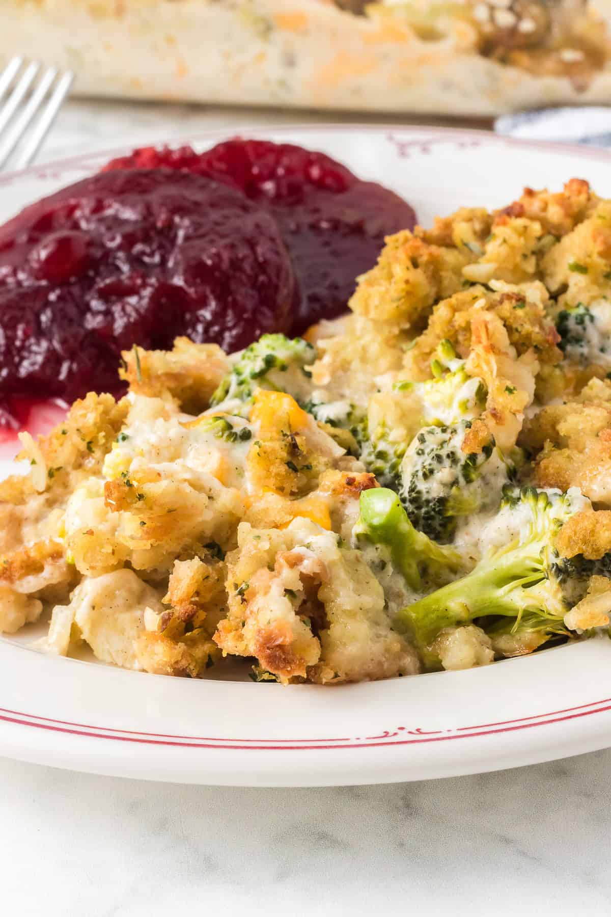 Chicken and Stuffing Casserole - 365 Days of Baking