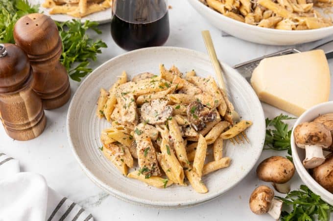 Chicken Mushroom Pasta