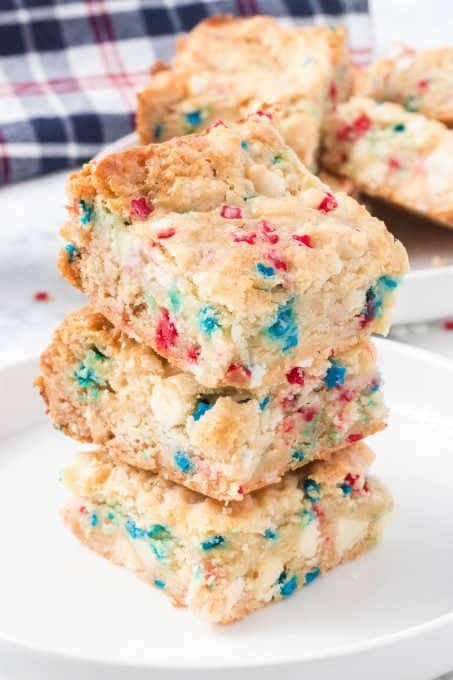 Patriotic Gooey Bars