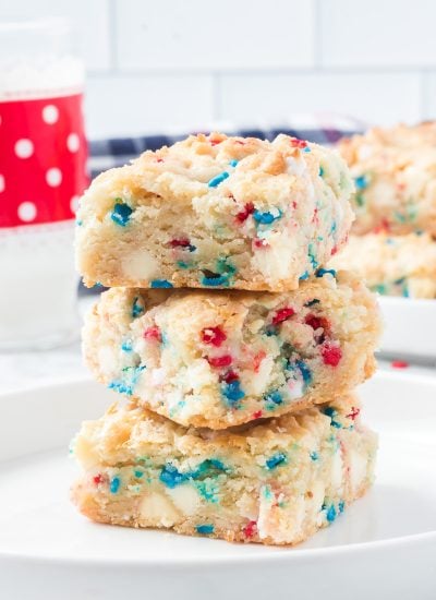 4th of July Gooey Butter Bars