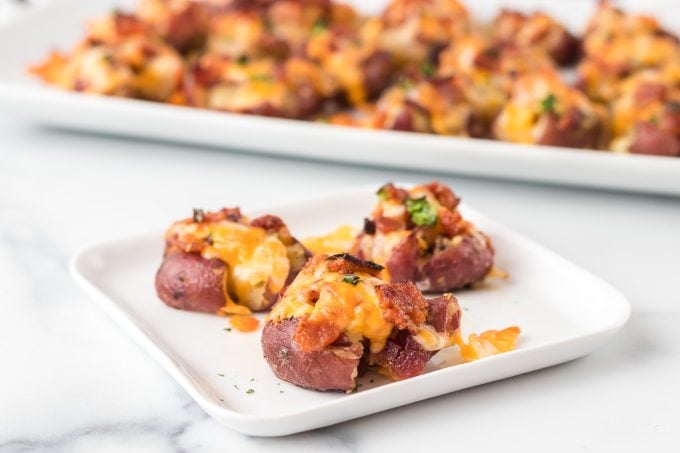 Loaded Smashed Potatoes
