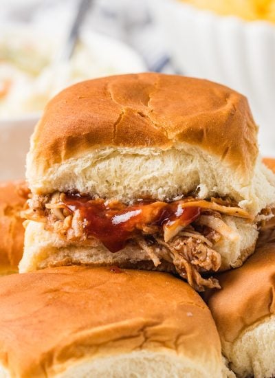 BBQ Chicken Sliders