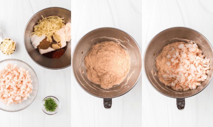 Process photos for Easy Shrimp Dip