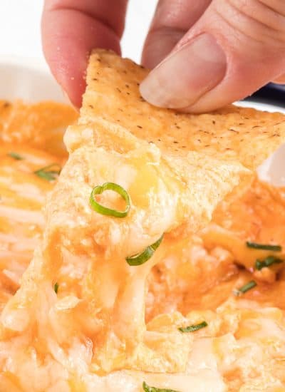 Cottage Cheese Buffalo Chicken Dip