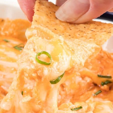 Cottage Cheese Buffalo Chicken Dip