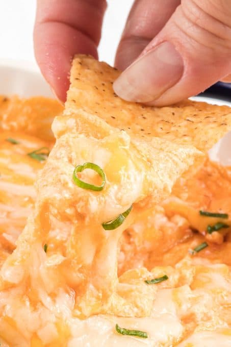 Cottage Cheese Buffalo Chicken Dip