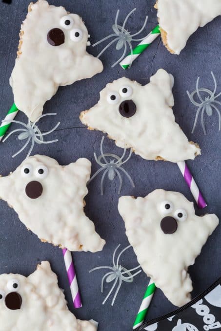 Rice Krispie Ghost Treats