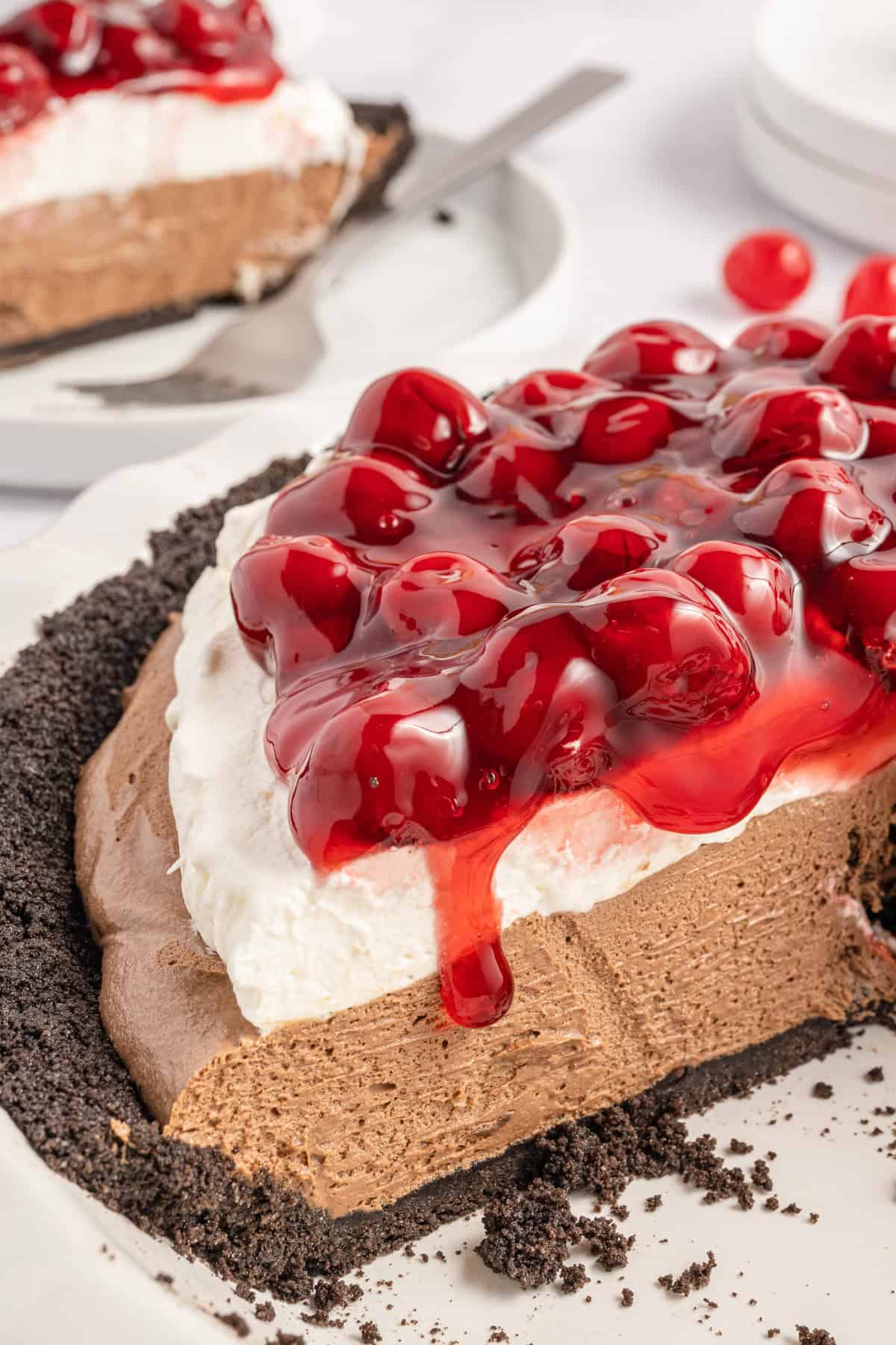 Chocolate Cherry Pie