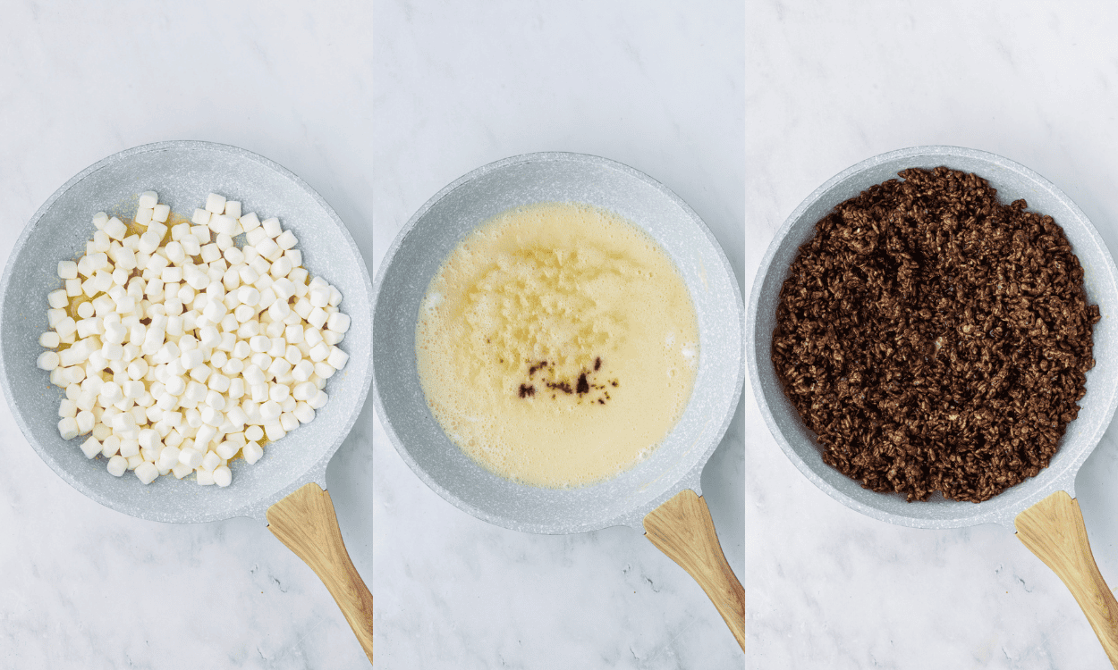 First set of process photos for Reindeer Treats.