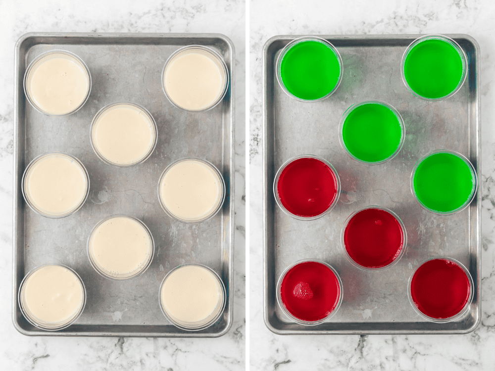 Second set of process photos for Jell-O© Cups