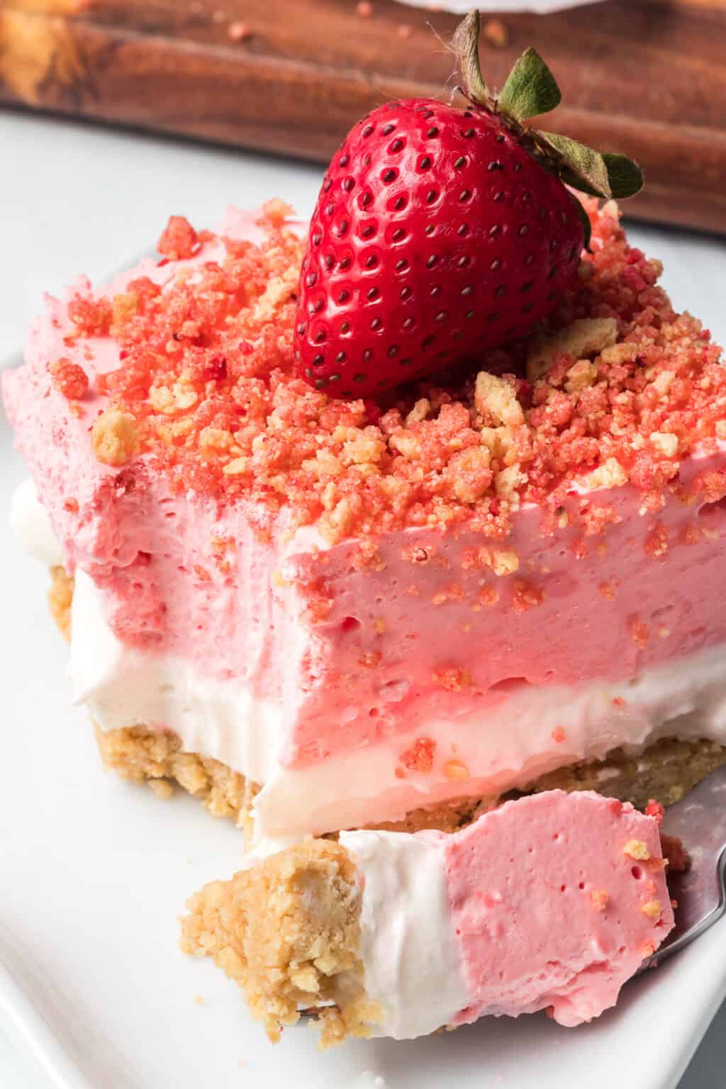 No Bake Strawberry Shortcake Bars: A Summer Dessert | 365 Days of ...